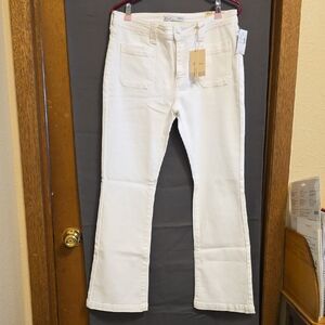KanCan White Flare Jeans